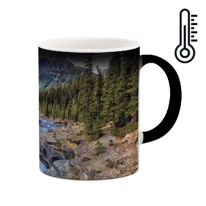 ماگ حرارتی طرح جنگل کوهستانی مدل mgh00702