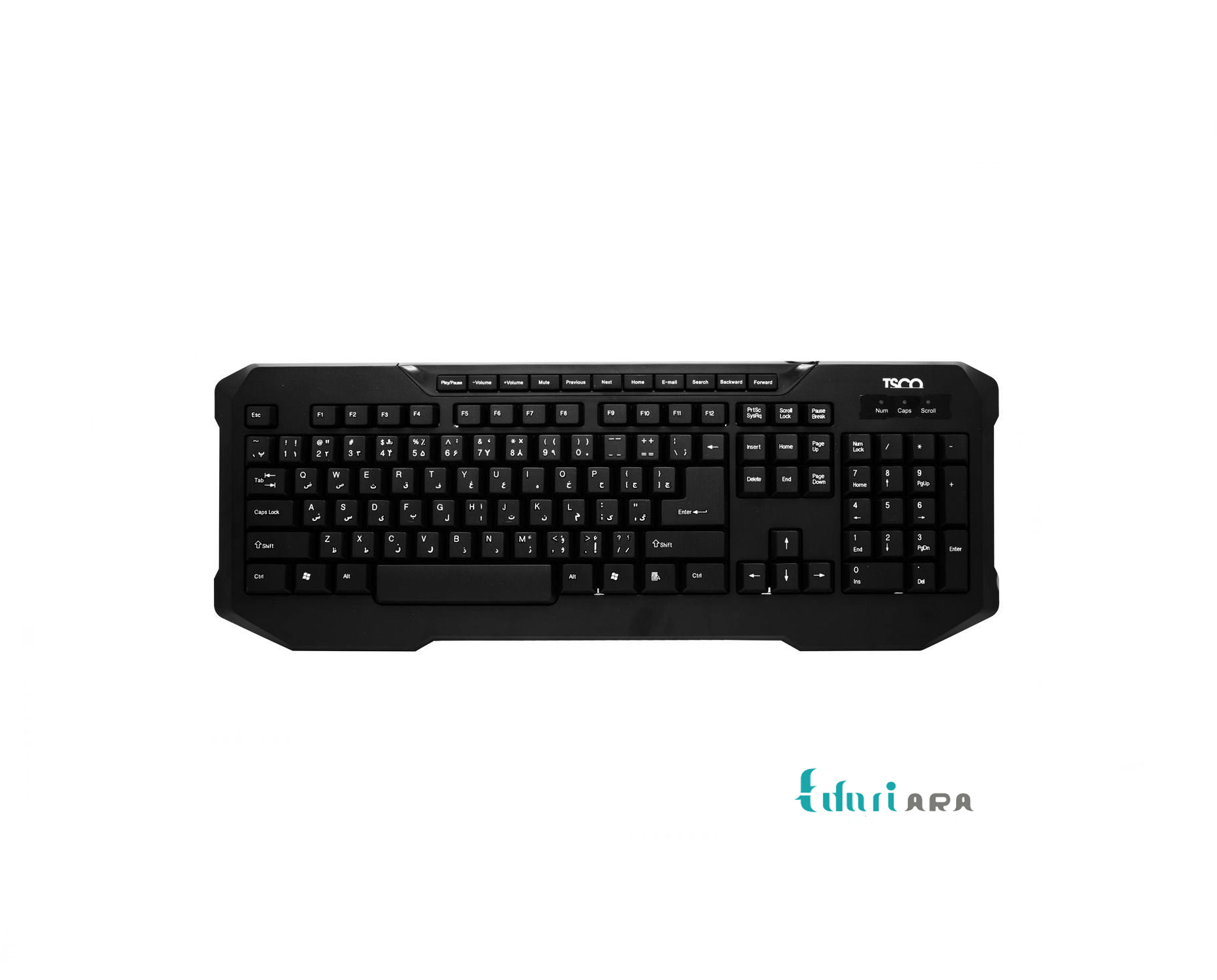 کیبورد تسکو مدل TK 8026 با حروف فارسی