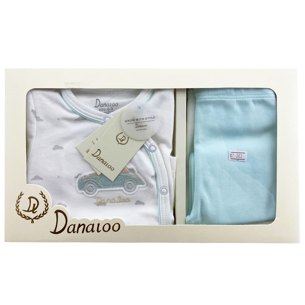 ست 5 تکه نوزادی ماشین سبز دانالو Danaloo