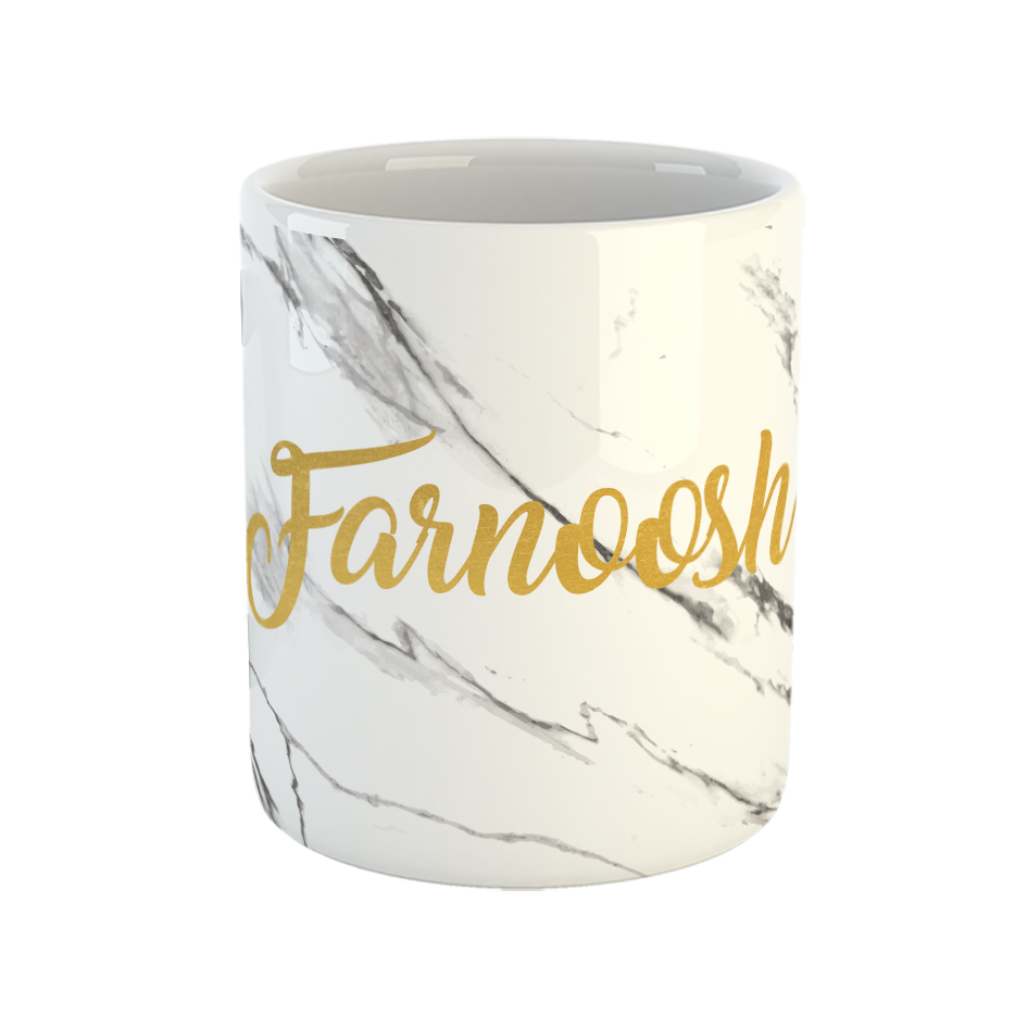 ماگ طرح مرمر مدل فرنوش