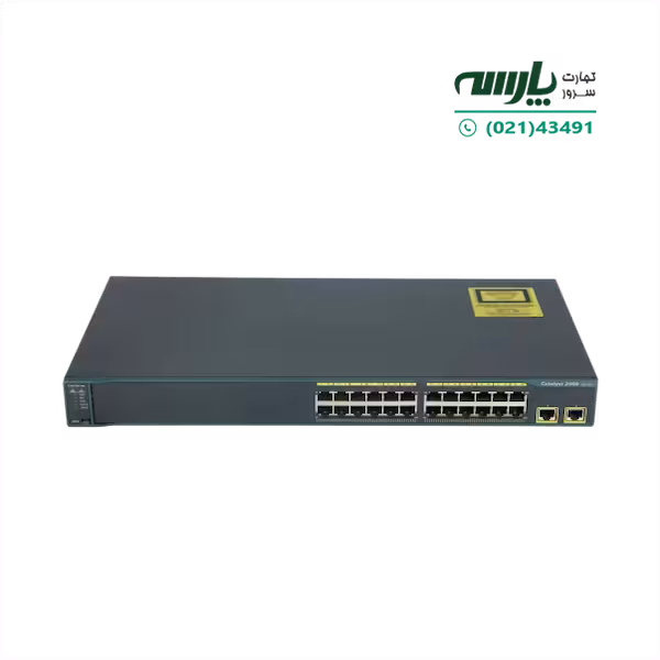 سوئیچ شبکه سیسکو 24 پورت WS-C2960-24TT-L