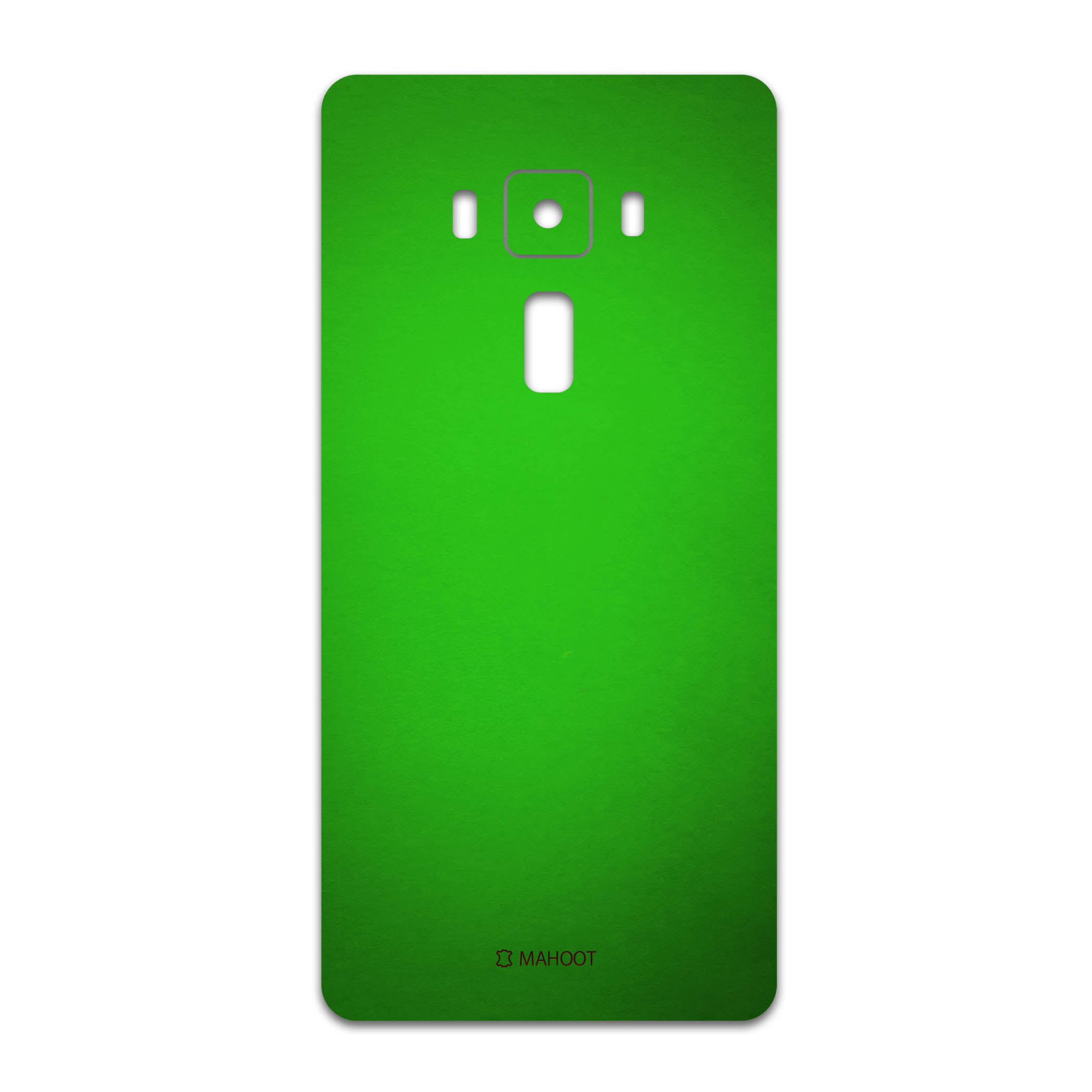 برچسب پوششی ماهوت مدل Metallic-Green مناسب برای گوشی موبایل ایسوس Zenfone 3 Deluxe ZS570KL