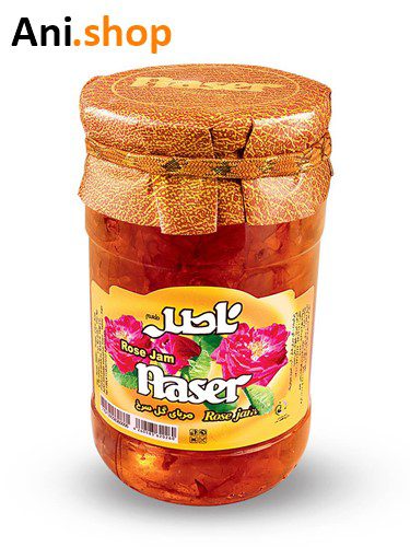 مربای گل سرخ ناصر 800 گرم کد F57