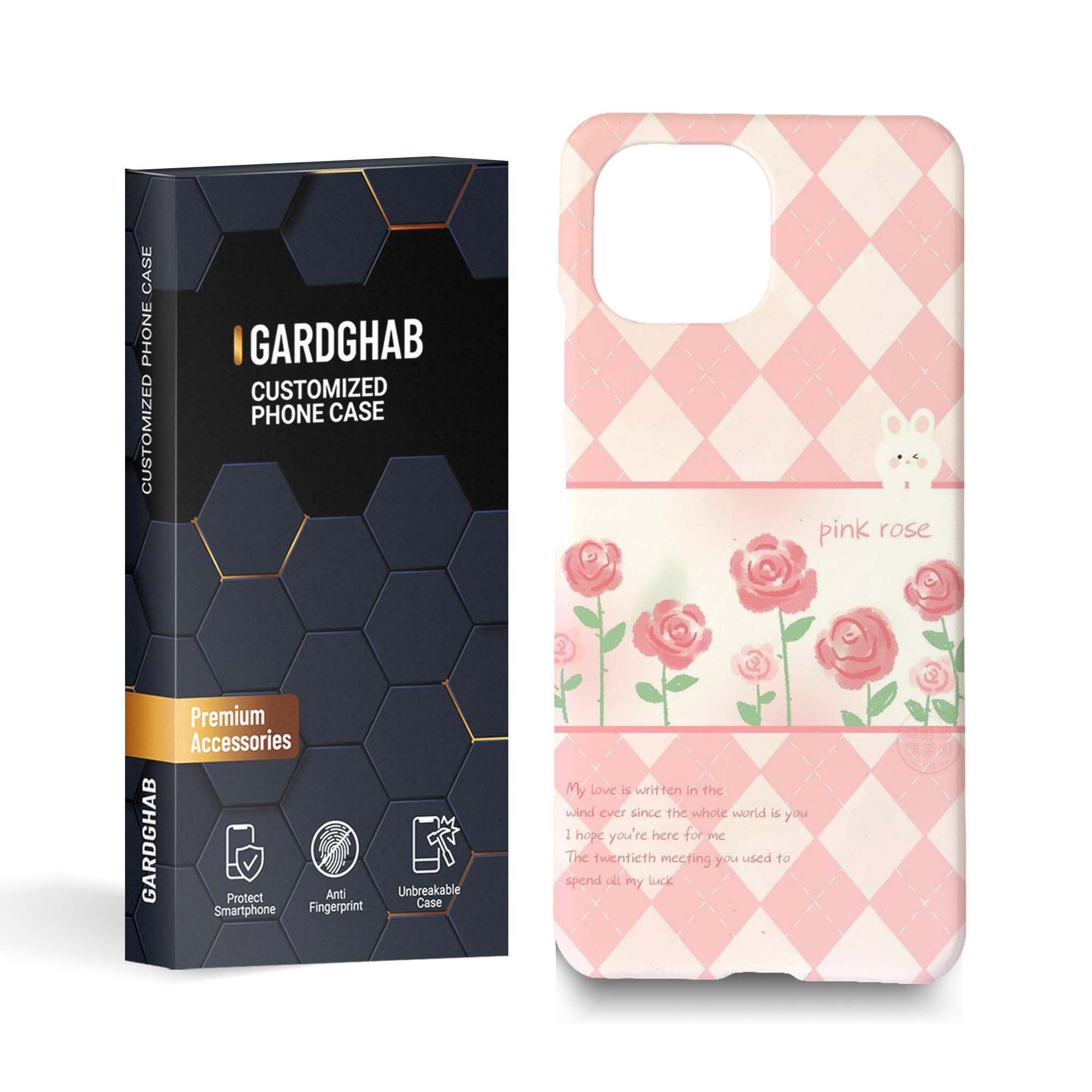 کاور گارد قاب مدل دخترانه مناسب برای گوشی موبایل شیائومی mi 11 lite