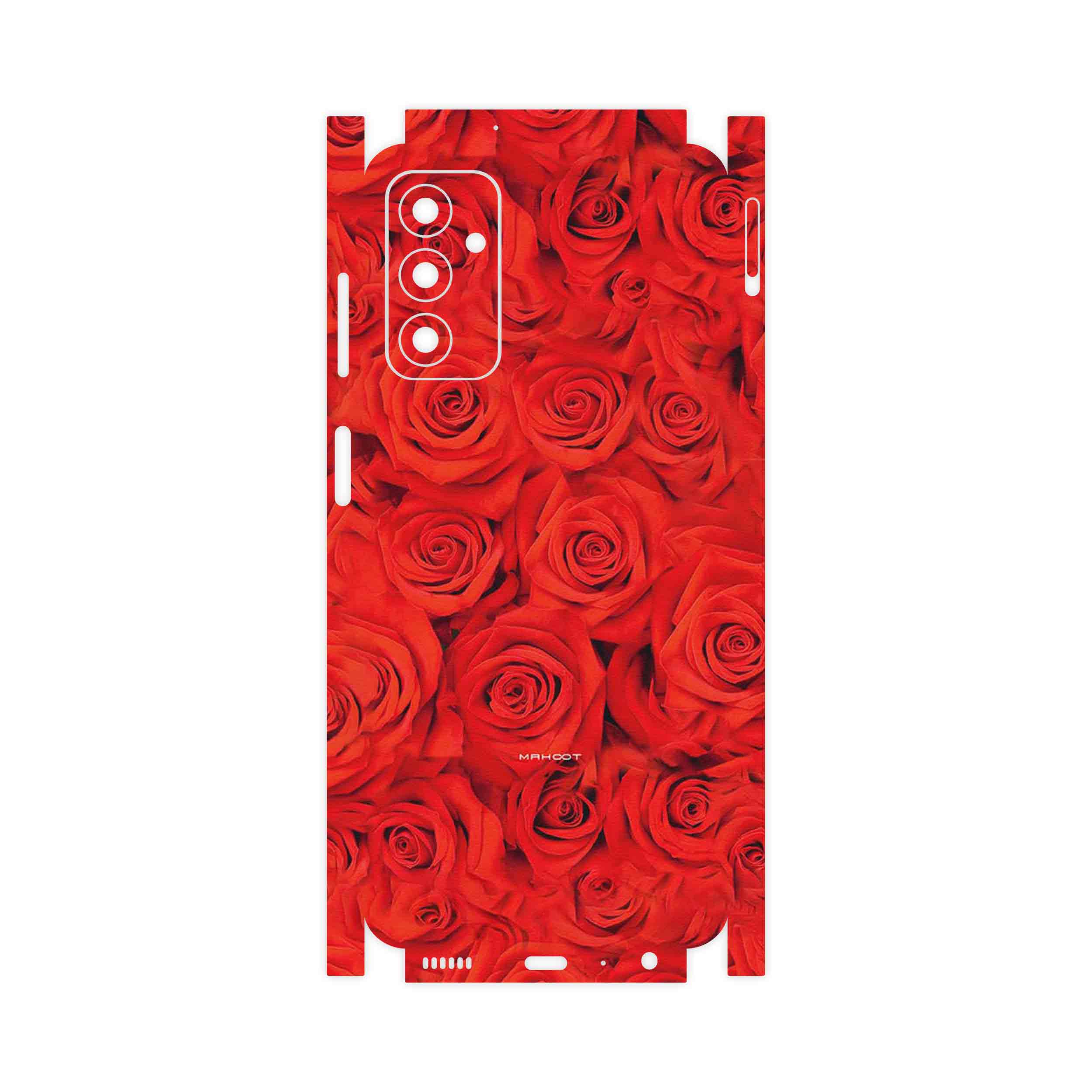برچسب پوششی ماهوت مدل Red_Flower-FullSkin مناسب برای گوشی موبایل سامسونگ Galaxy F13
