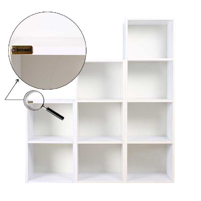 کتابخانه باکس ماکس مدل پلکانی