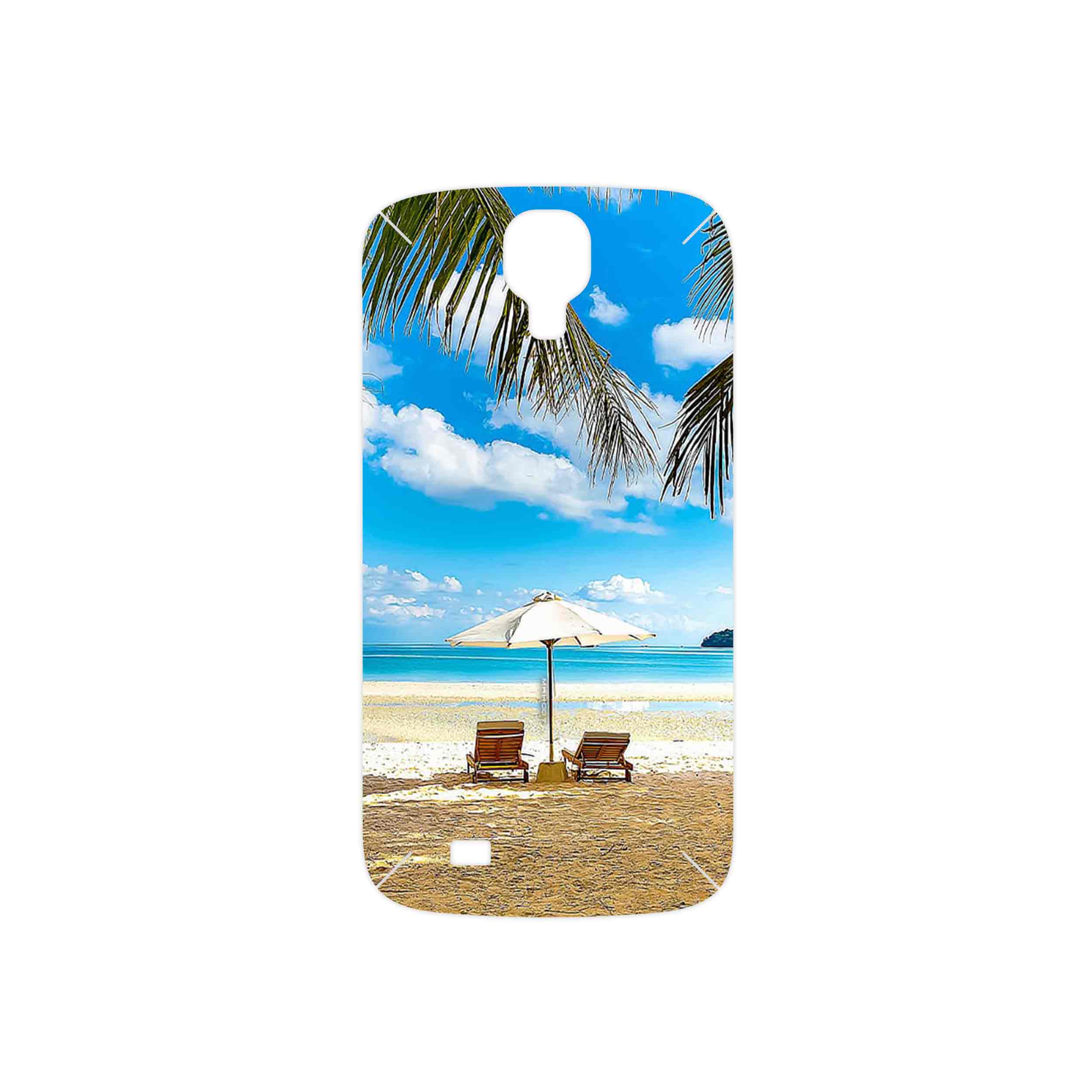 برچسب پوششی ماهوت مدل Beach مناسب برای گوشی موبایل سامسونگ Galaxy S4