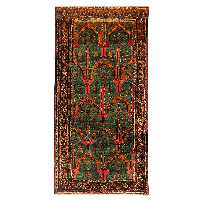 فرش دستبافت سه متری مدل نقشه بلوچ  کد 33.1846