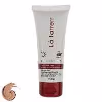 کرم ضد آفتاب رنگی لافارر SPF 40 مدل مینرال حاوی محافظ UVA و UVB و PA    ‌مناسب انواع پوست حجم 40 میلی‌لیتر