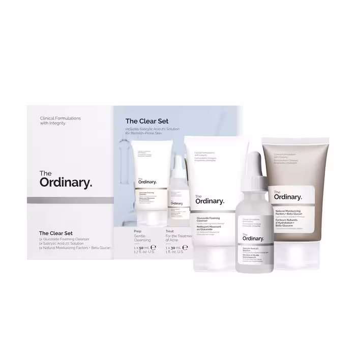 مجموعه مراقبت از پوست دی اوردینری مدل The Clear بسته 3 عددی