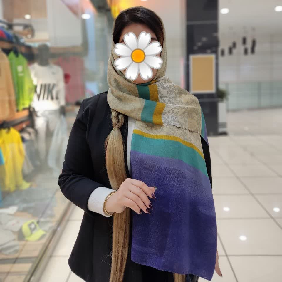 شال نخ پنبه شال مجلسی 2