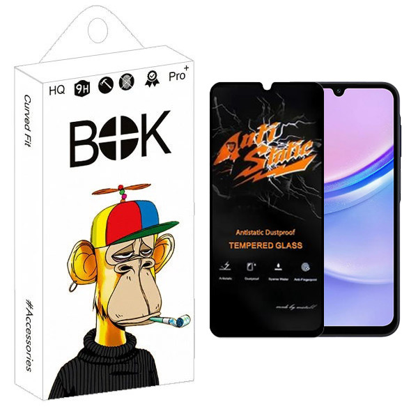 محافظ صفحه نمایش بوک مدل Carbon Antistatic مناسب برای گوشی موبایل سامسونگ Galaxy F34 | کالا برتری