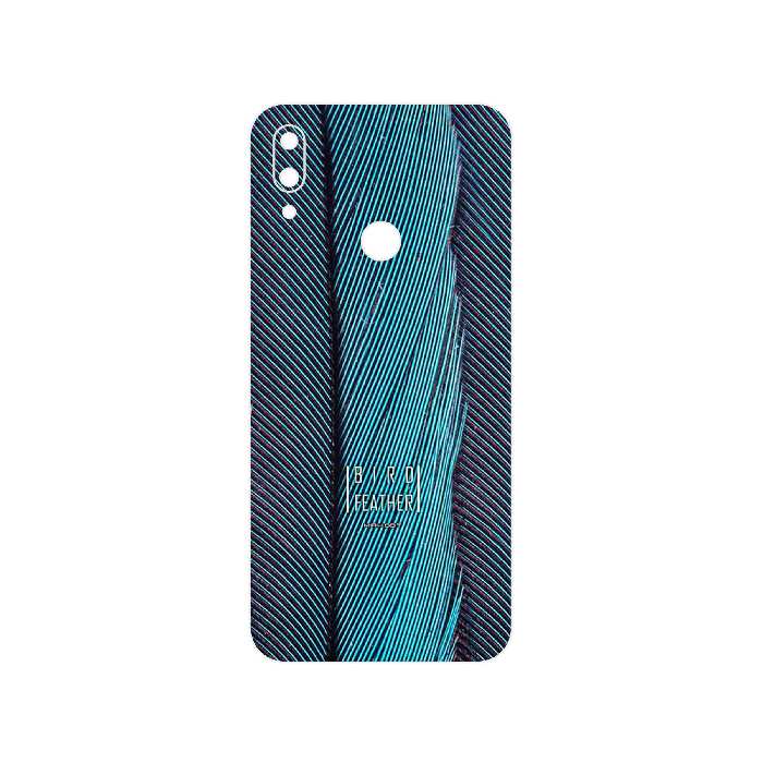 برچسب پوششی ماهوت مدل Turquoise feathers مناسب برای گوشی موبایل شیائومی Redmi Note 7