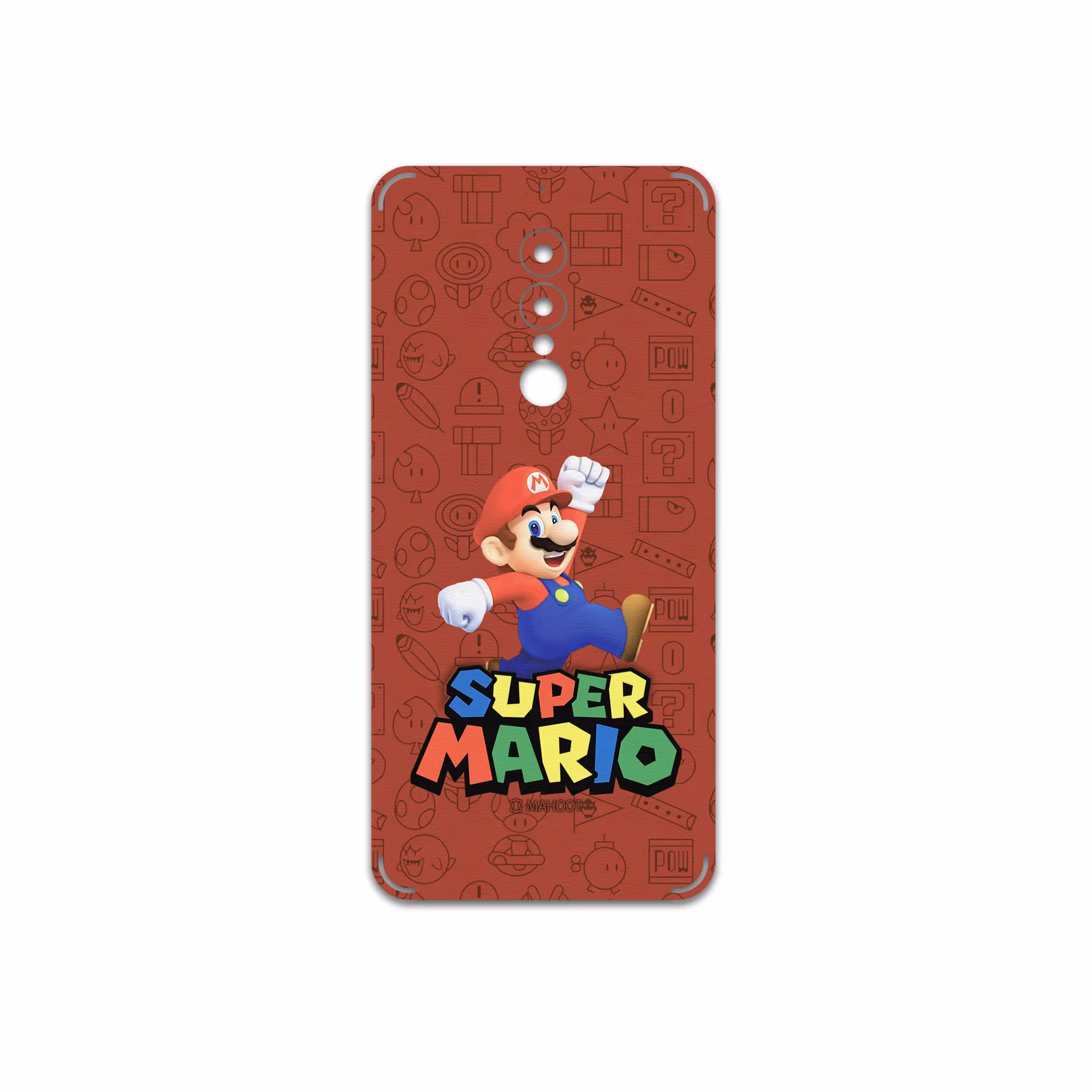 برچسب پوششی ماهوت مدل Super-Mario-Game مناسب برای گوشی موبایل جی ال ایکس Shahin