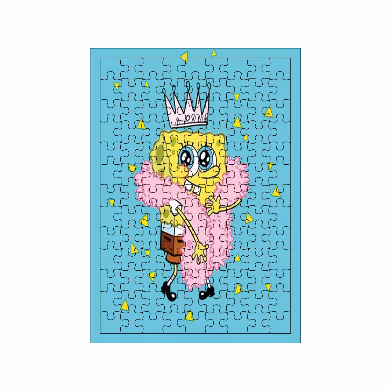 پازل 117 تکه مدل باب اسفنجی کد 445