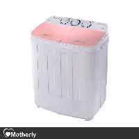 مینی واش مادرلی 3.8 کیلویی مدل SH-MW38820 سفید صورتی