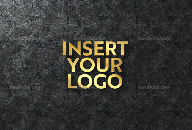 موکاپ افکت متن 3 بعدی لایه باز PSD | گرافیک با طعم تربچه