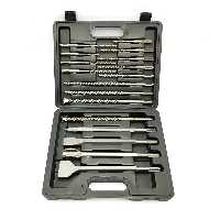 مته و قلم چهار شیار باس مدل LIFE_STYLE مجموعه 17 عددی