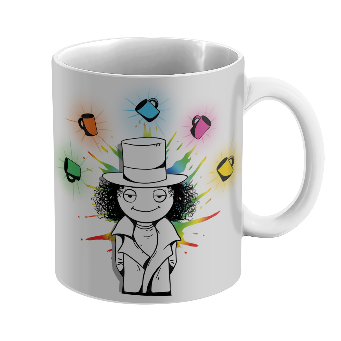 ماگ مدل سرامیکی طرح تولد تیر ماهی