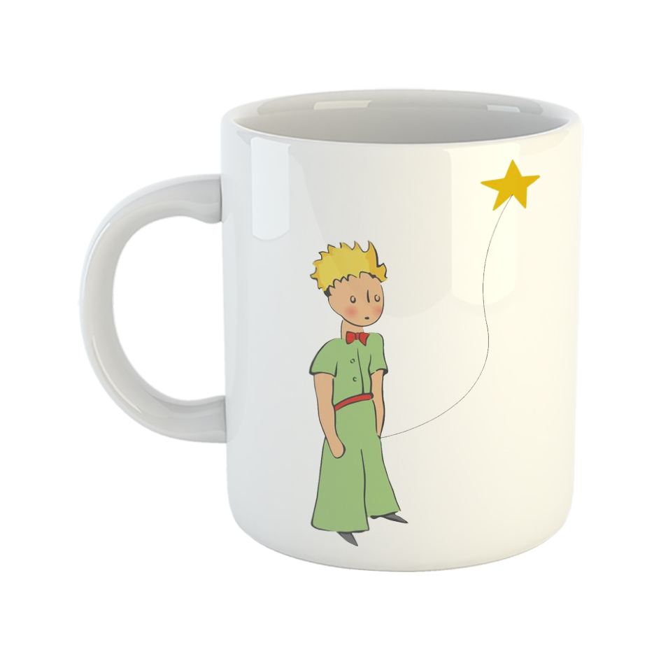 ماگ طرح شازده کوچولو مدل ستاره