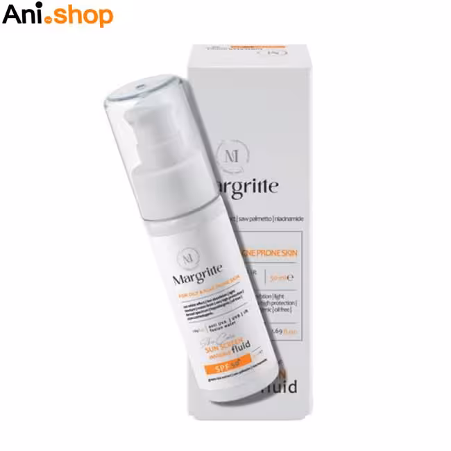 فلوئید ضد آفتاب ساده ( پوست چرب و مستعد آکنه) spf50