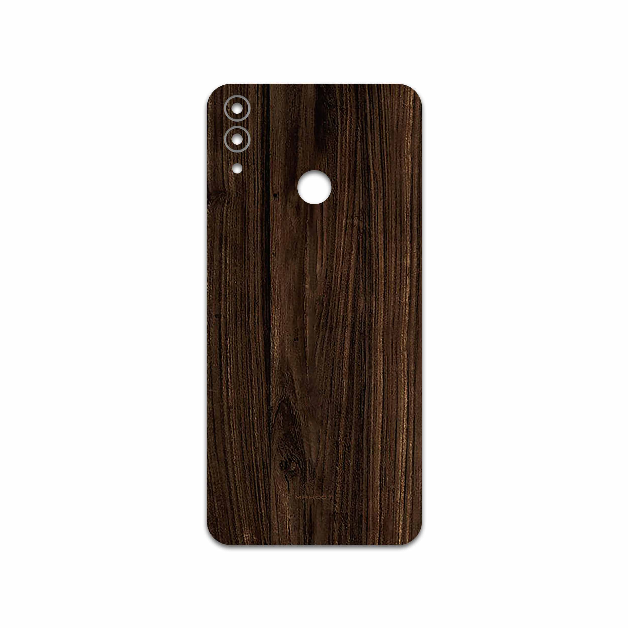 برچسب پوششی ماهوت مدل Dark Walnut Wood مناسب برای گوشی موبایل آنر 8C