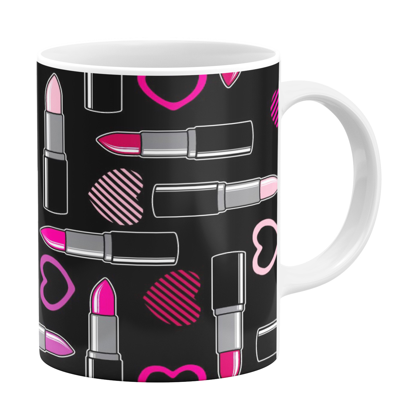 ماگ طرح دخترانه کد 10519