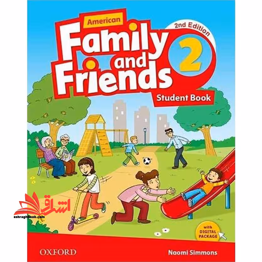 family and friends 2 american SB WB (2nd edition) - فروشگاه کتاب اشراق