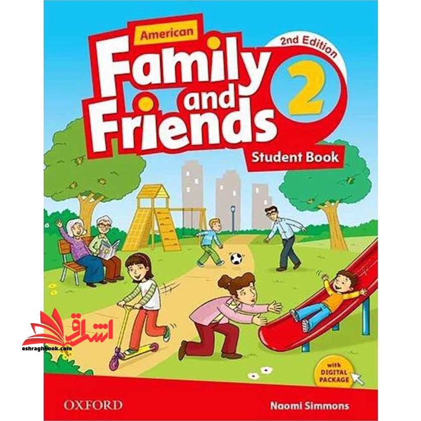 family and friends 2 american SB WB (2nd edition) - فروشگاه کتاب اشراق