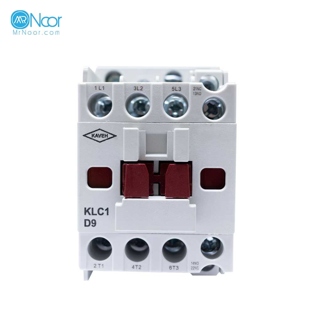 کنتاکتور سه فاز 9 آمپر الکترو کاوه مدل D09 - مستر نور