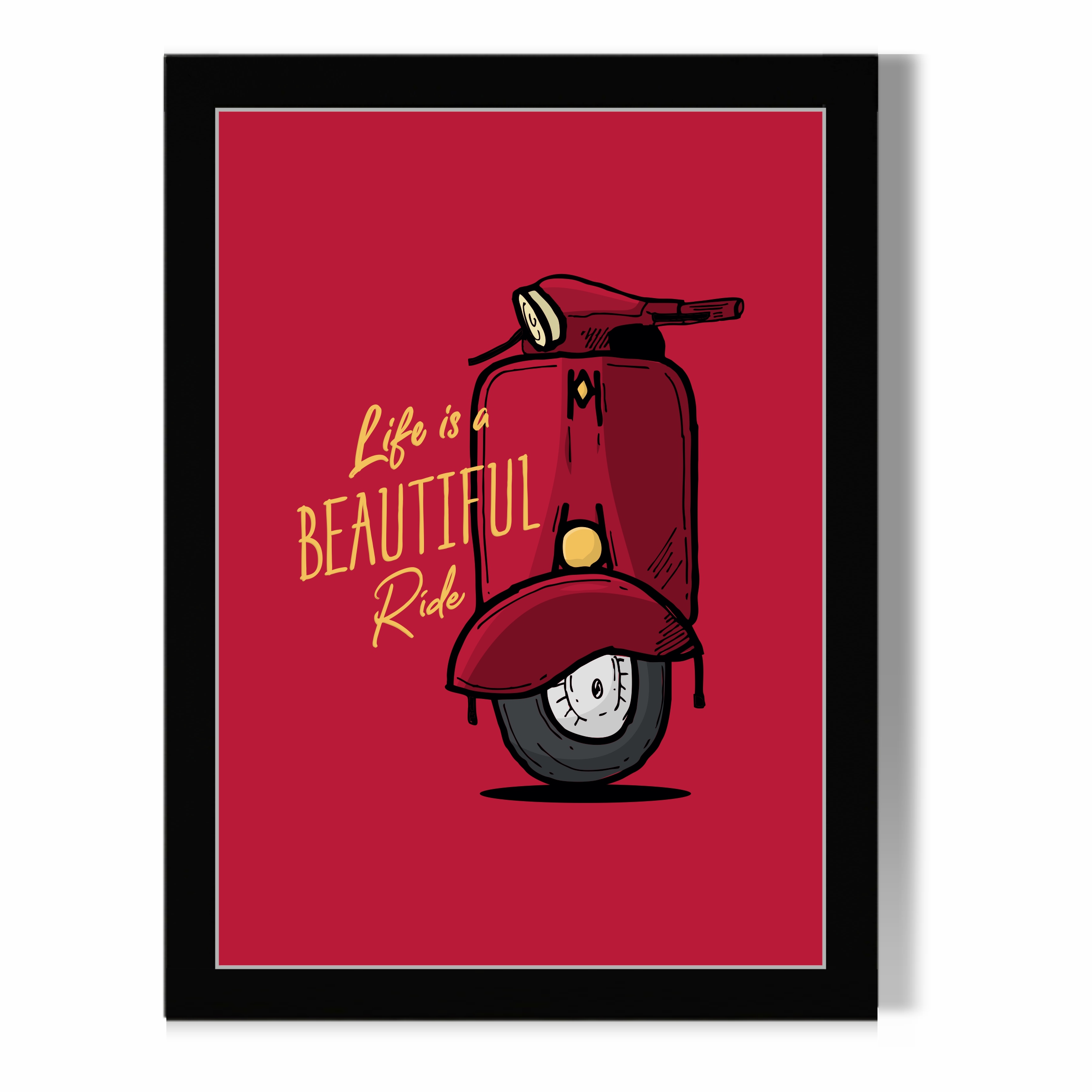 تابلو دکوراتیو مدل وسپا BVE1