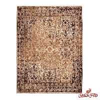 فرش ساوین طرح بهار کرم