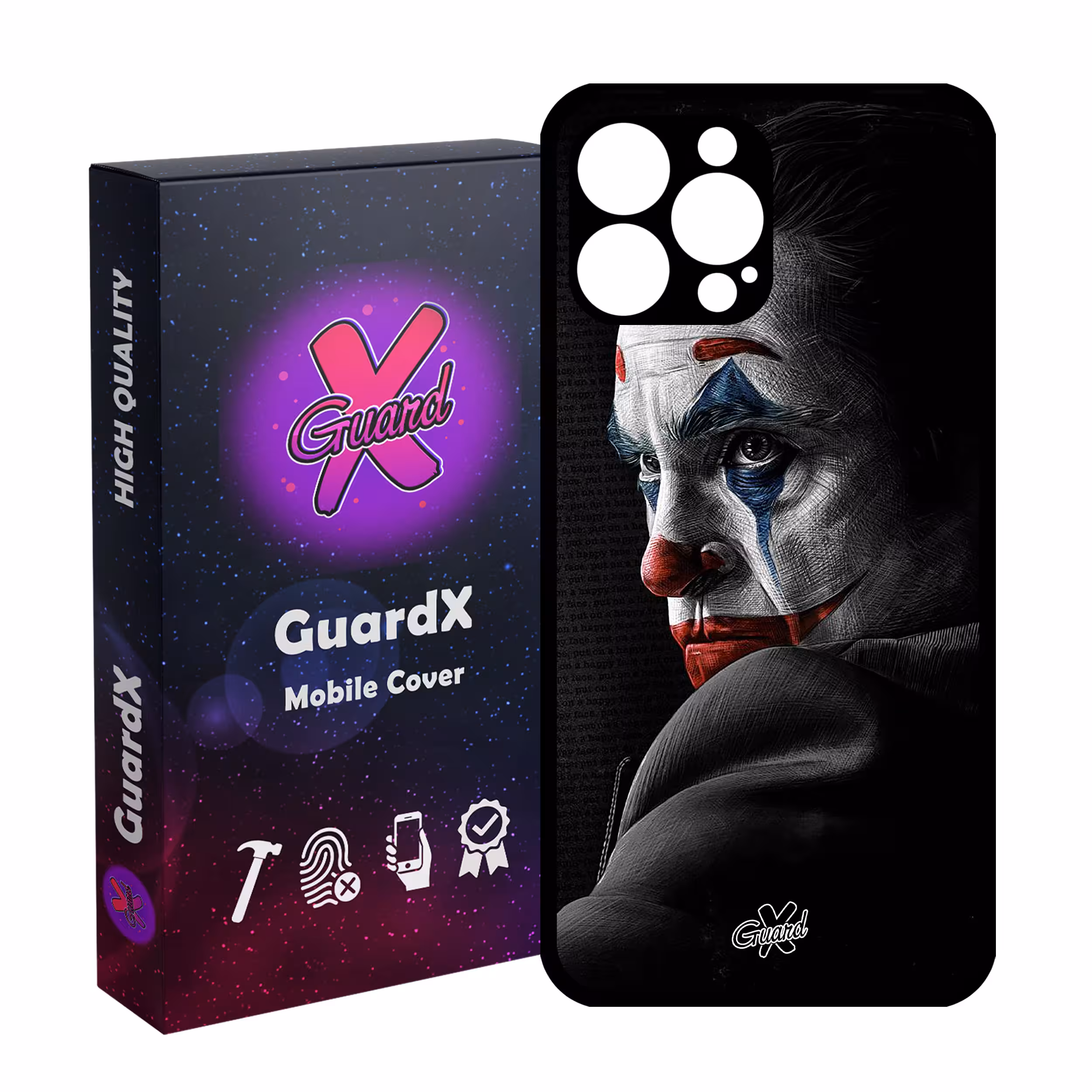 کاور گارد ایکس طرح Joker مدل Glass10103 مناسب برای گوشی موبایل اپل iPhone 13 Pro Max