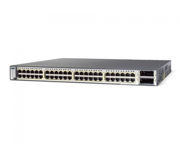 سوئیچ شبکه 48 پورت سیسکو مدل WS-C3750E-48TD-S