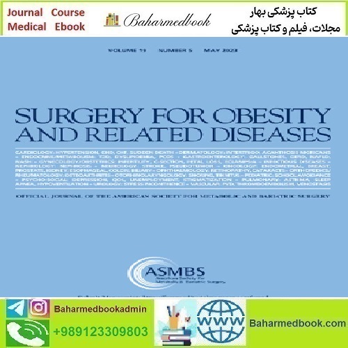 Surgery for Obesity and Related Diseases Volume 17 Issue 1 to 1