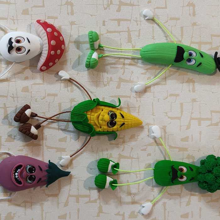 آموزش ساخت مگنت های خمیری