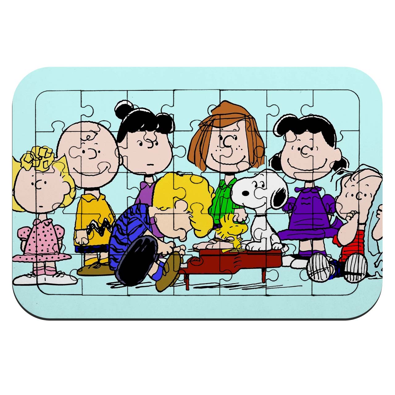 پازل 35 تکه طرح انیمیشن بادام زمینی ها مدل NI160