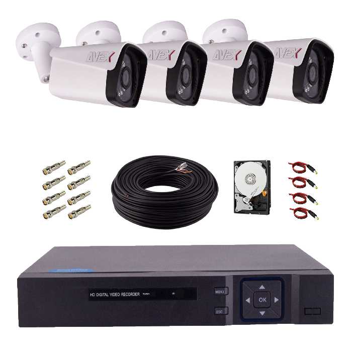 سیستم امنیتی مداربسته اوکث مدل AV-4000-4B