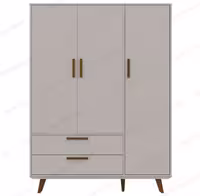 کمد لباس پایه چوبی مدل نیکان K433