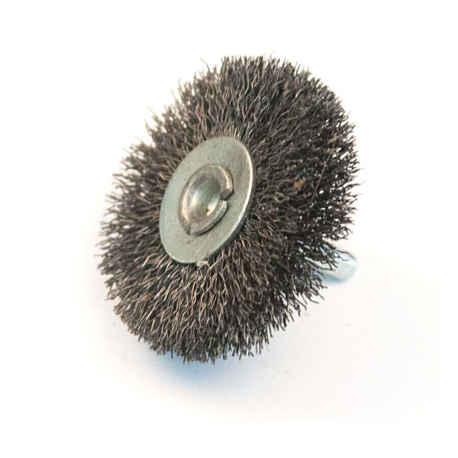 فرچه سیمی تخت افشان سایز 60 درجه یک (مخصوص دریل)