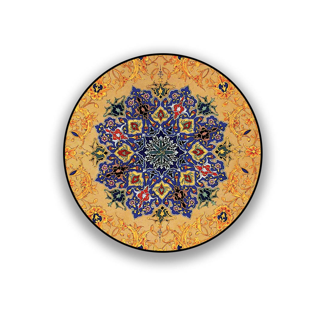 زیر لیوانی طرح سنتی