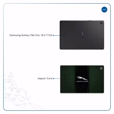برچسب پوششی ماهوت مدل Jaguar Cars مناسب برای تبلت سامسونگ Galaxy Tab S5e 10.5 2019 T725
