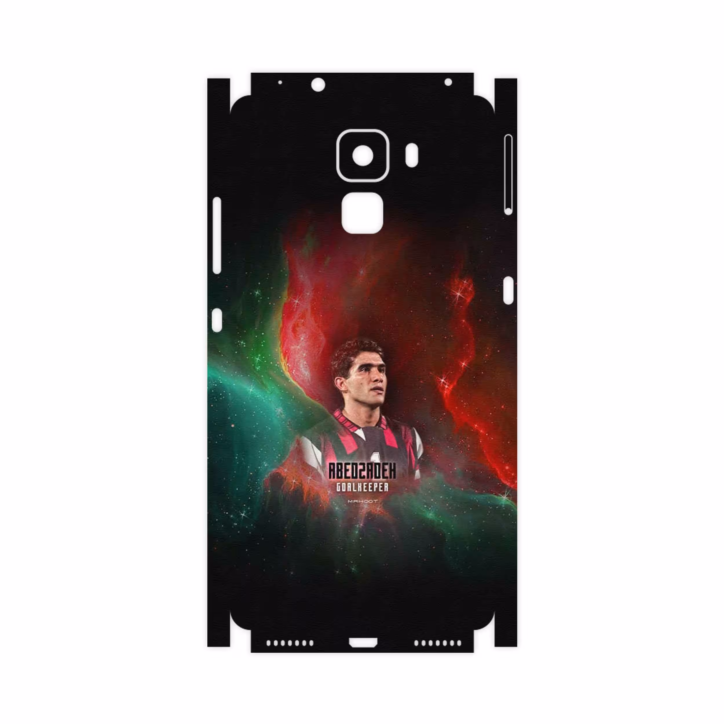 برچسب پوششی ماهوت مدل Ahmad Reza Abedzadeh-FullSkin مناسب برای گوشی موبایل آنر 7