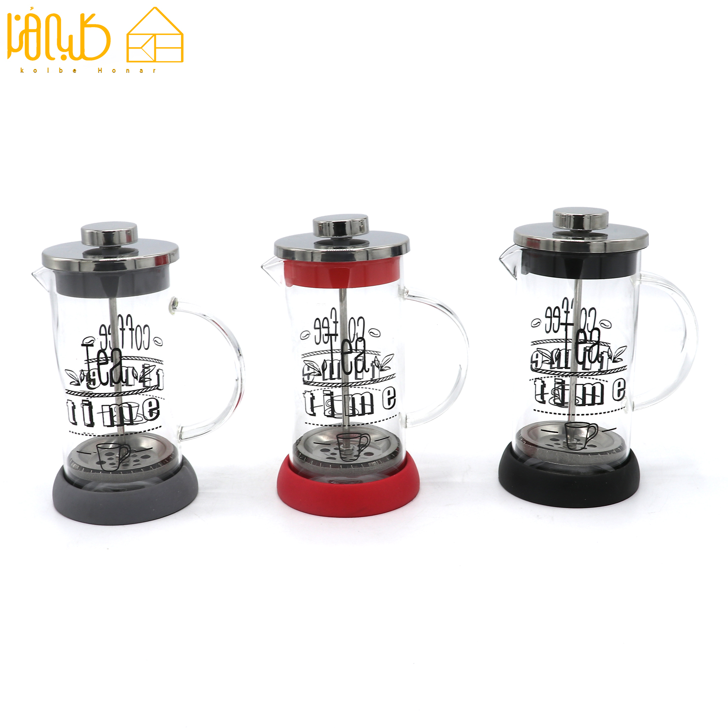 فرنچ پرس 350ml پایه سیلیکونی