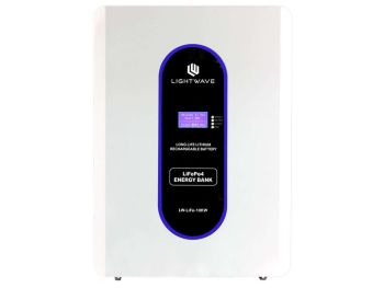 باتری 10 کیلووات ساعتی لایت ویو مدل Lightwave LW-LiFe-10KW