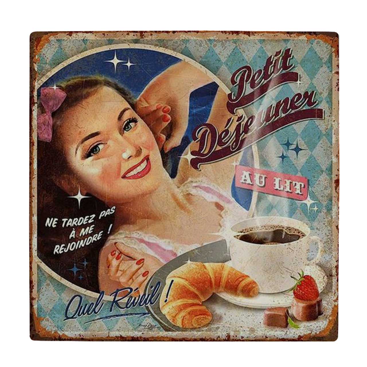 کاشی طرح فنجان قهوه کد wk633