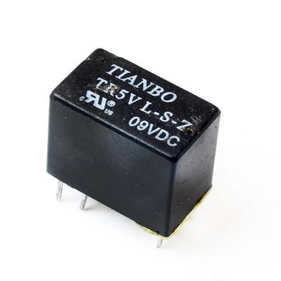 رله مینیاتوری 12VDC -تک کنتاکت 6 پین