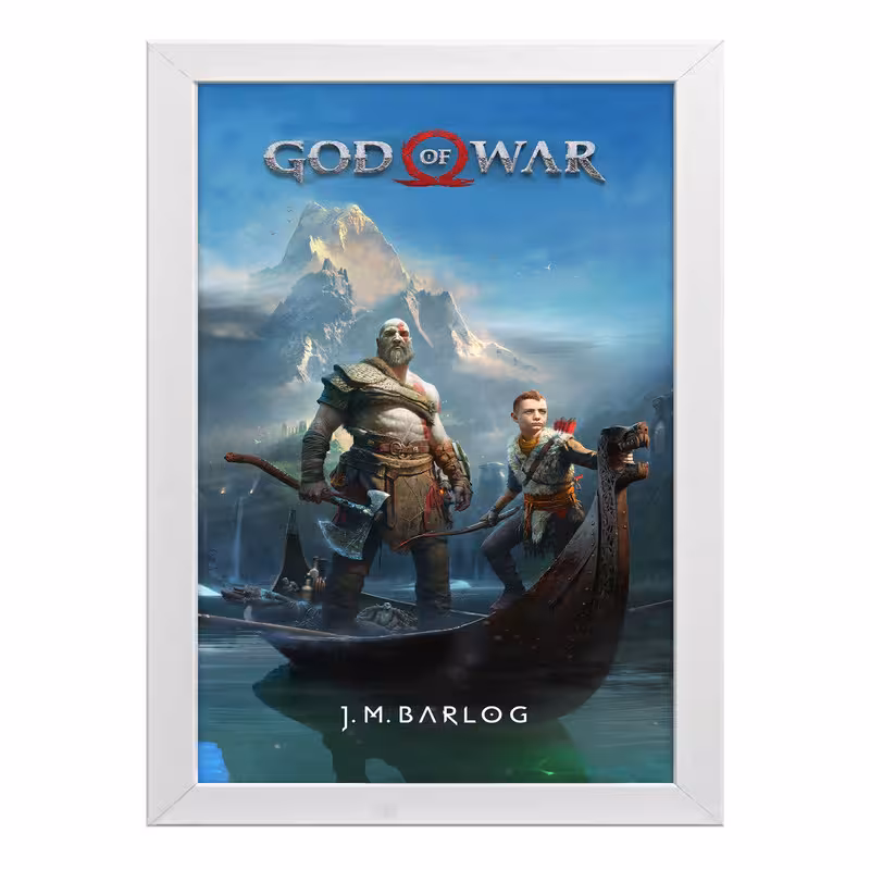 تابلو طرح god of war کد t29 | دنیای قاب