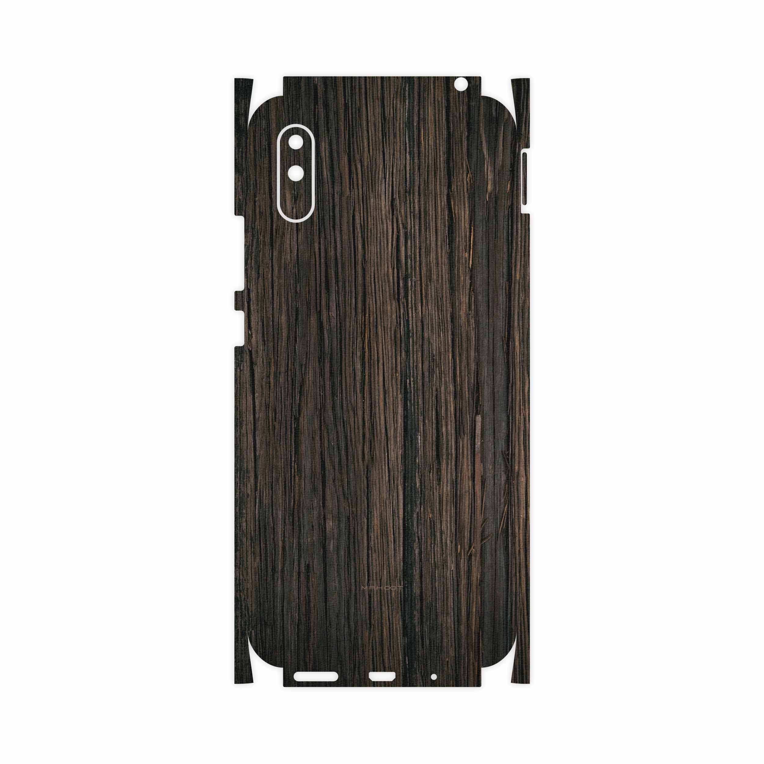 برچسب پوششی ماهوت مدل Burned Wood-FullSkin مناسب برای گوشی موبایل شیائومی Redmi 9A