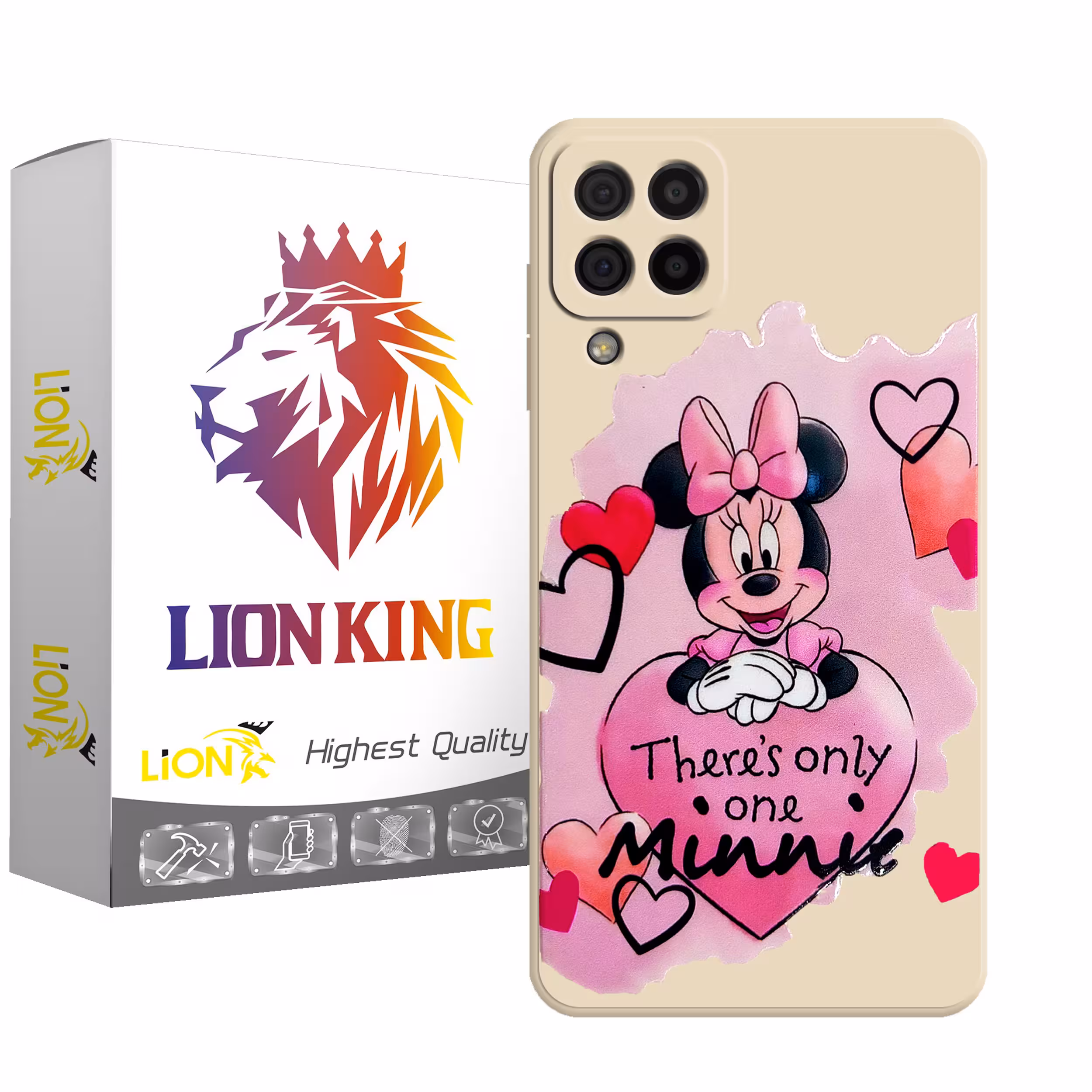 کاور لاین کینگ مدل ONLYMINI مناسب برای گوشی موبایل سامسونگ Galaxy A22 4G